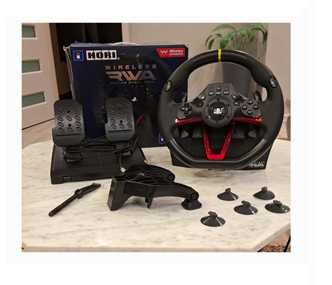 Волан с педали Hori wireless RWA Racing Wheel Apex с подарък
