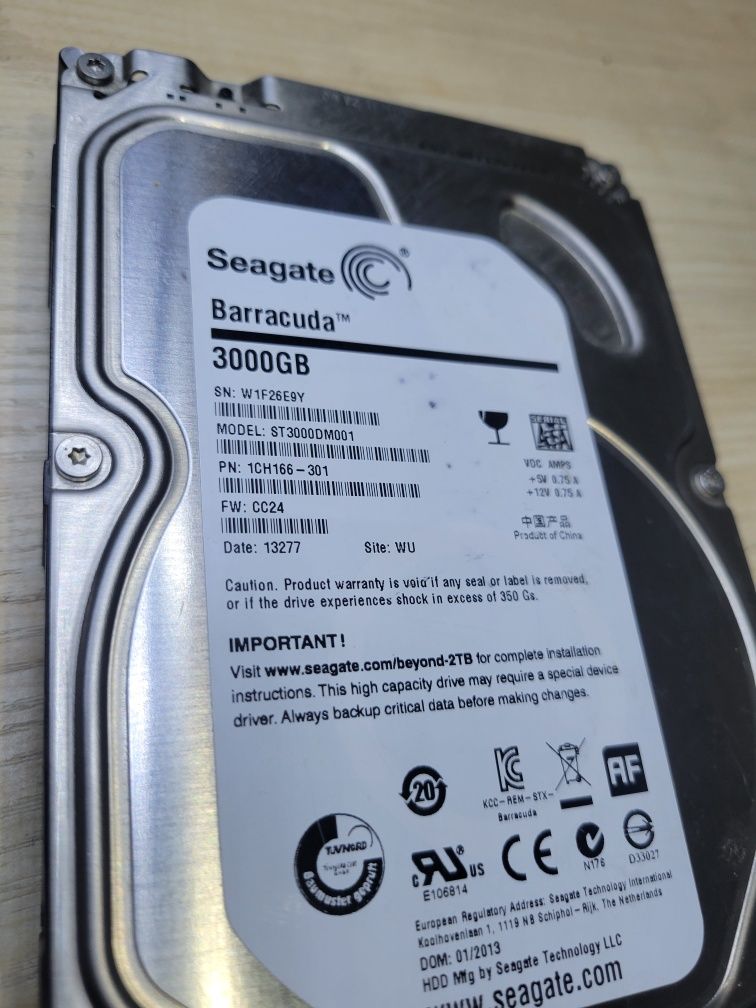 Hdd 3tb seagate 3000gb