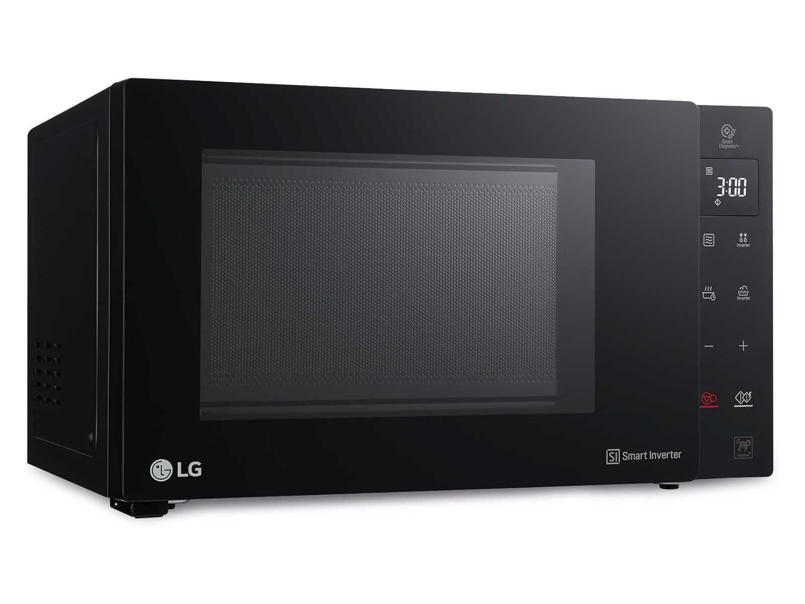 Инверторна микровълнова с грил LG Smart 25L (MH6535GIB) Черна