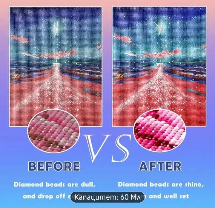 Лепило за диамантени гоблени и пъзели