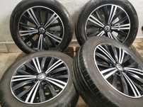 Jante Originale Vw Tiguan .R 18 cu anvelope de vara