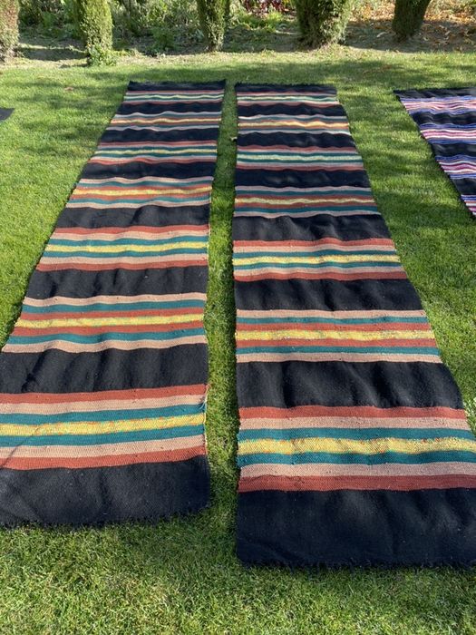 Ръчно тъкана черга.