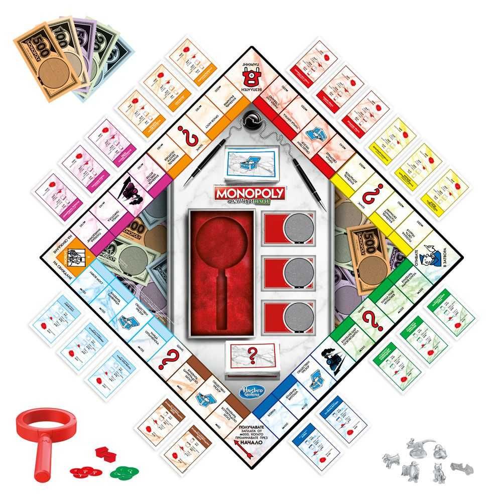 Monopoly Монополи Фалшиви Пари Настолна Семейна Бизнес Игра Hasbro