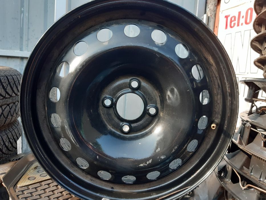 2 jante tablă r16 Renault 4x100, Megan, Dacia Logan, Captur, Clio