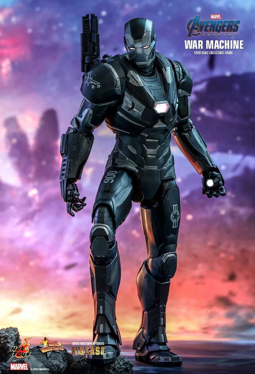 Колекционерска фигурка Hot Toys War Machine Mark 6 Iron Man Endgame