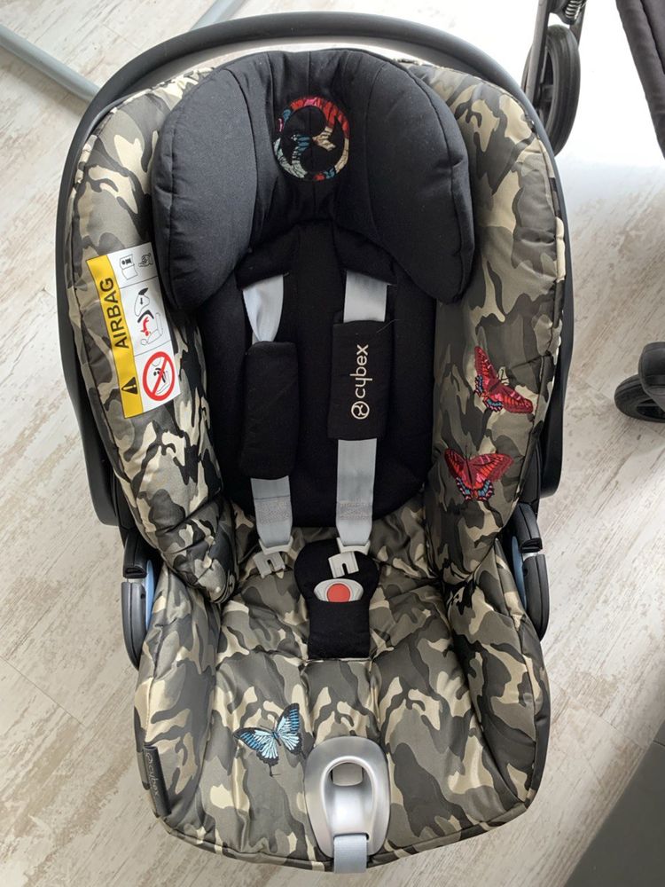 Комплект детска количка Cybex Platinum Mios Butterfly