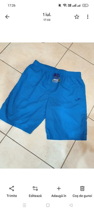 Sorturi tenis cimp, noi, cu eticheta.