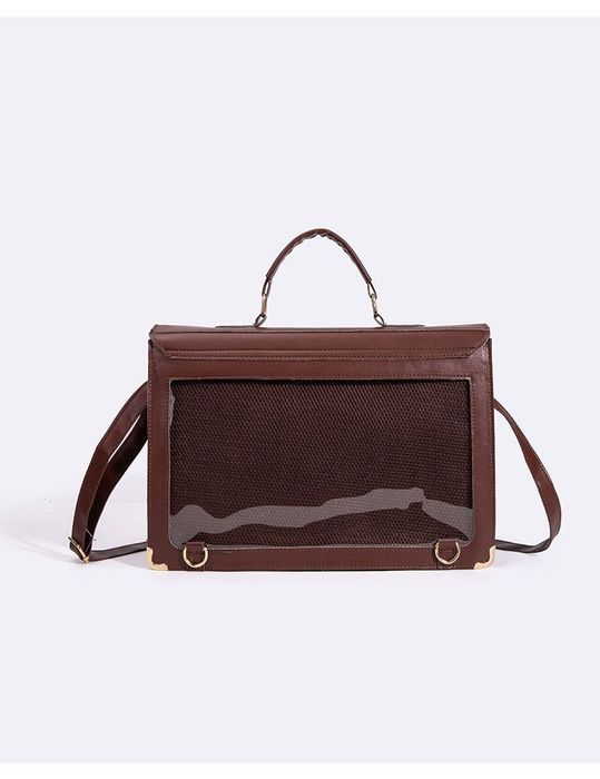 Школьный портфель рюкзак классический прямоугольный женский ПУ кожа