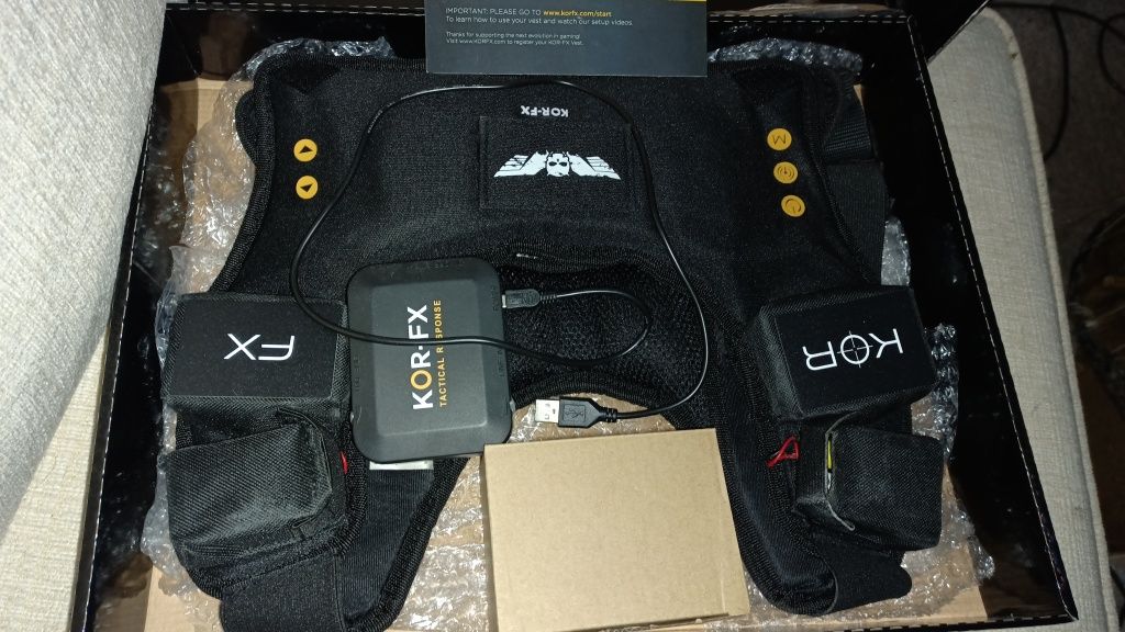 Haptic Gaming Vest Хаптик жилетка за игри и виртуална реалност VR