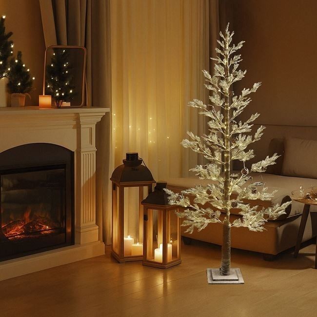 LED светеща елха