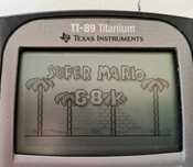 Calculator Texas Instruments TI-89 Titanium cu Mario si Pac-man