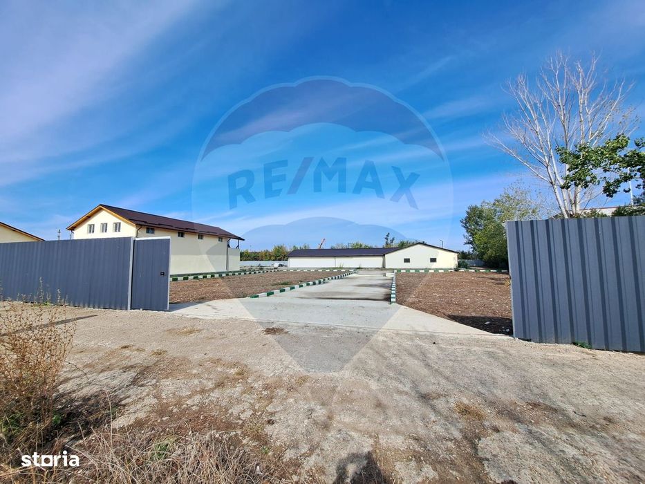 Spatii industriale, hale 1300 mp, teren aferent 7261 mp, Brazii de Sus