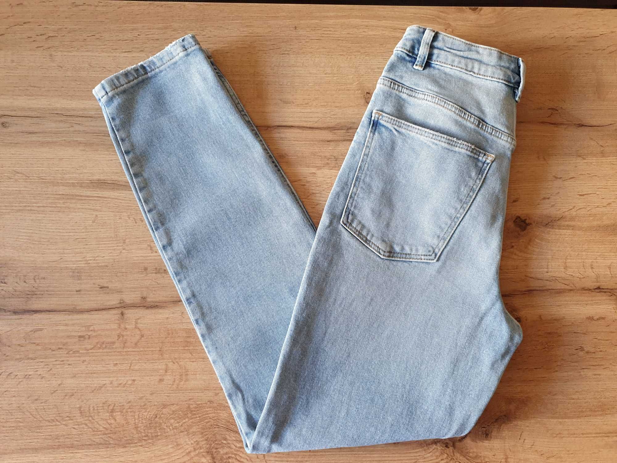 Нови дамски дънки Slim Mom Jeans House Brand с висока талия