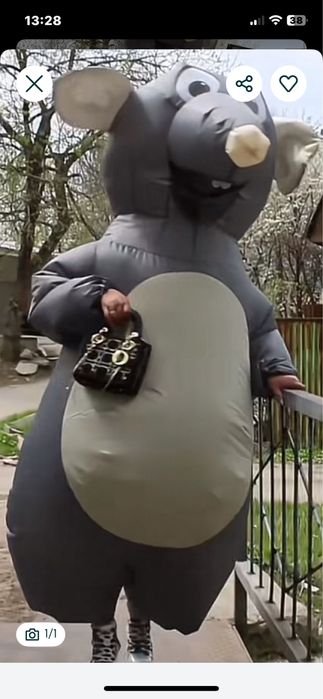 Костюм ростовой куклы ( 2 шт )