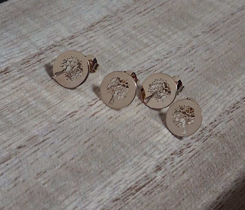 Cercei Aur 14K transport gratuit