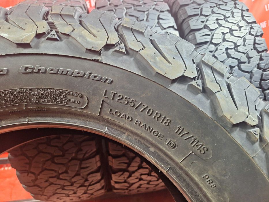 Anvelope M+S H/T A/T - 255/70/18 BF Goodrich - 7.23 MM - DOT 2020 !