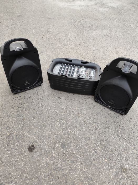 Behringer europort ppa500bt преносими тонколони с пулт