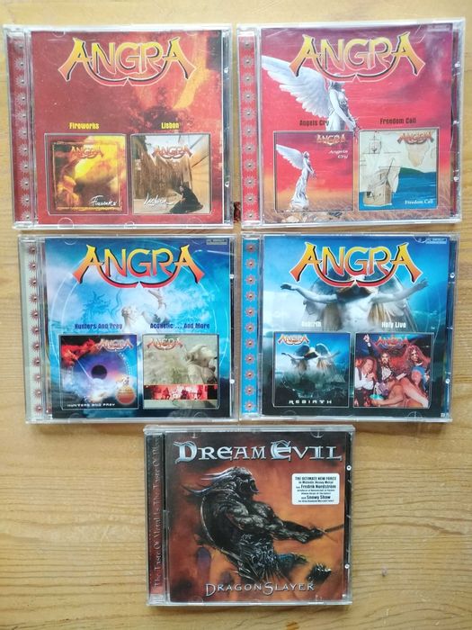 CD албуми на Angra и Dream Evil
