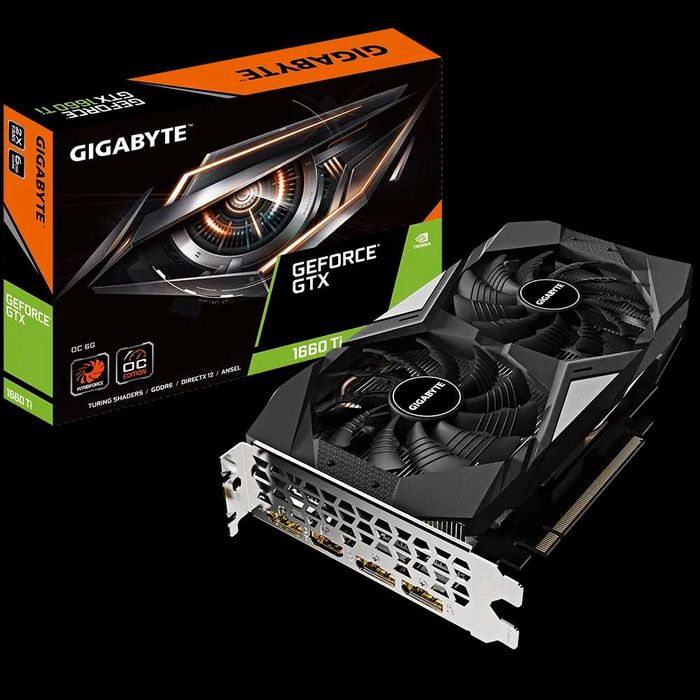 Placa vid Gigabyte GeForce GTX1660Ti GAM OC,6GB GDDR6,192-bit,sigilat
