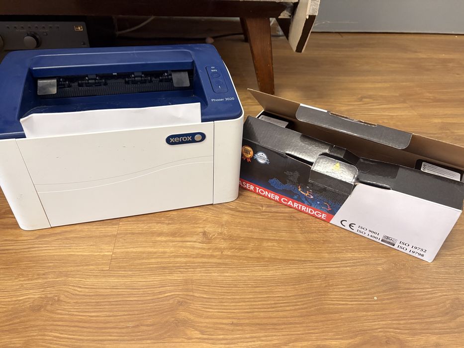 Imprimanta Xerox Phaser 3020 +  un cartus reincarcabil