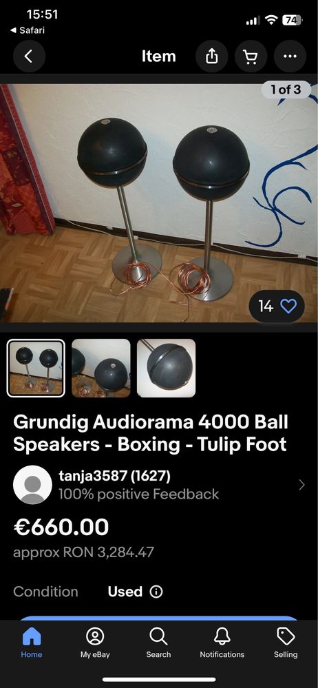 Boxe Grundig Audiorama 4000