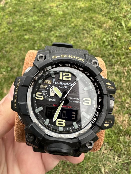 Casio G-Shock Mudmaster GWG-1000 1A Tough Solar 56mm