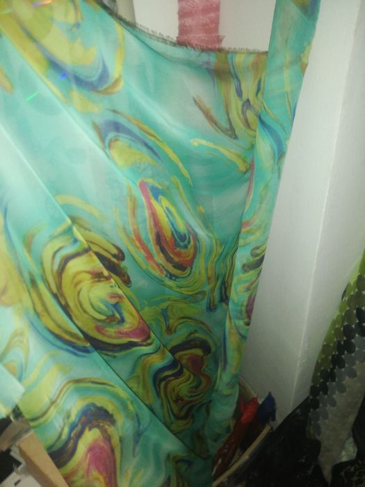 Materiale textile, voaluri netransparente și organza roz