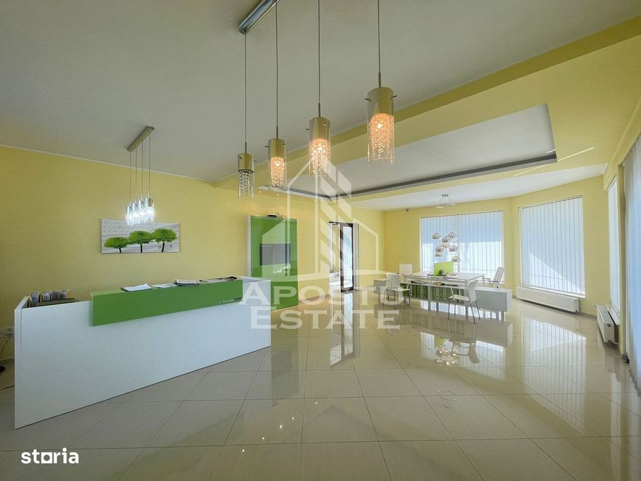 Cladire de birouri, spatiu depozitare si curte betonata, Giarmata Vii