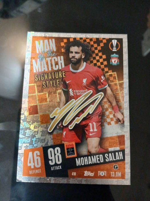 Футболна карта Match attax