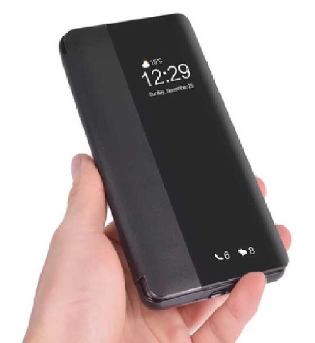 Husa flip, inteligenta, Huawei P30 Pro