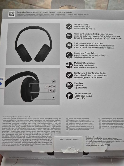 Casti audio Sony WH-CH720 - cadoul perfect de sărbători!