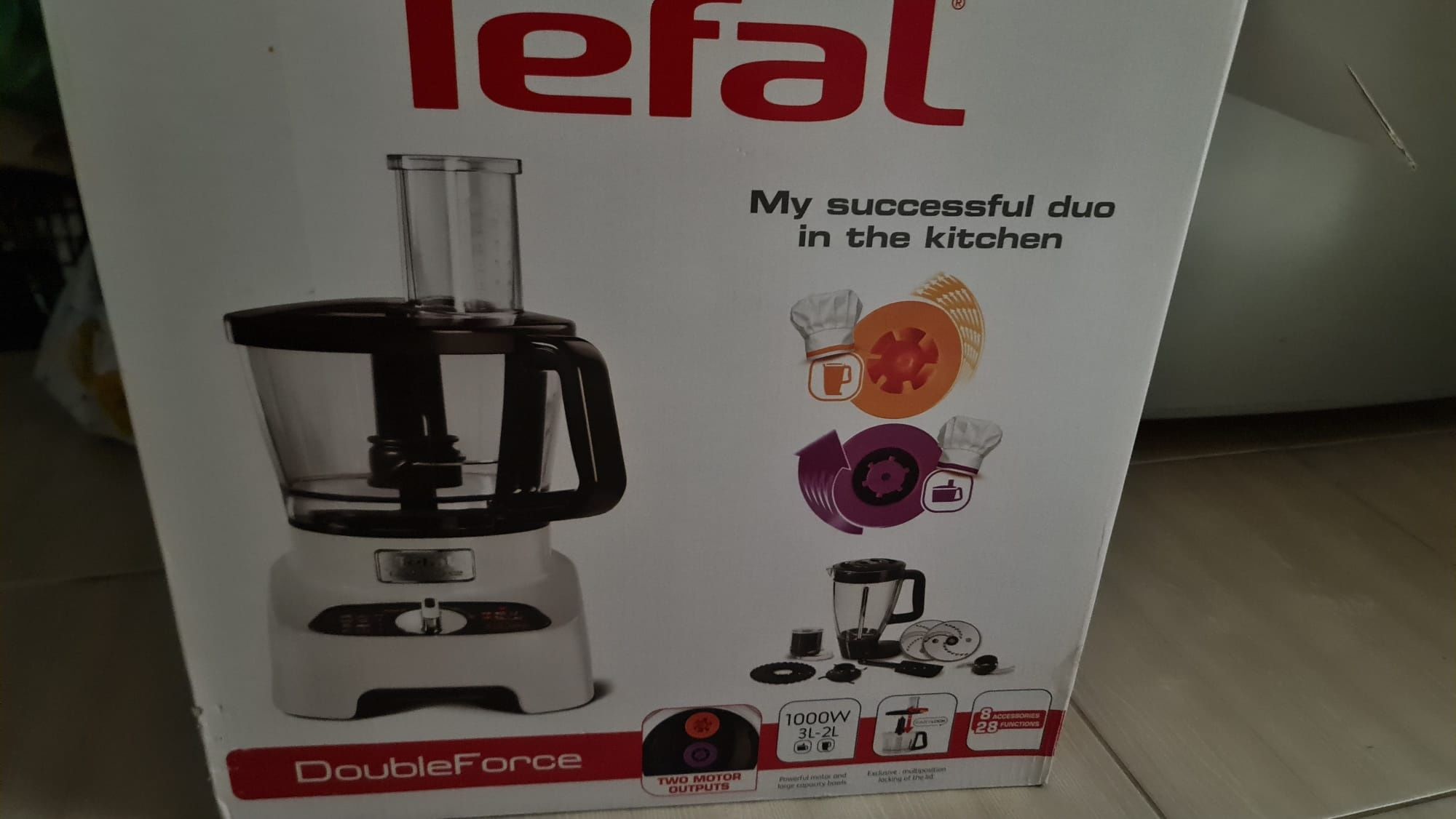 Robot de bucatarie tefal double force DO822138