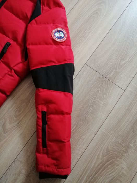 Canada Goose мъжко зимно яке в червен цвят S M L