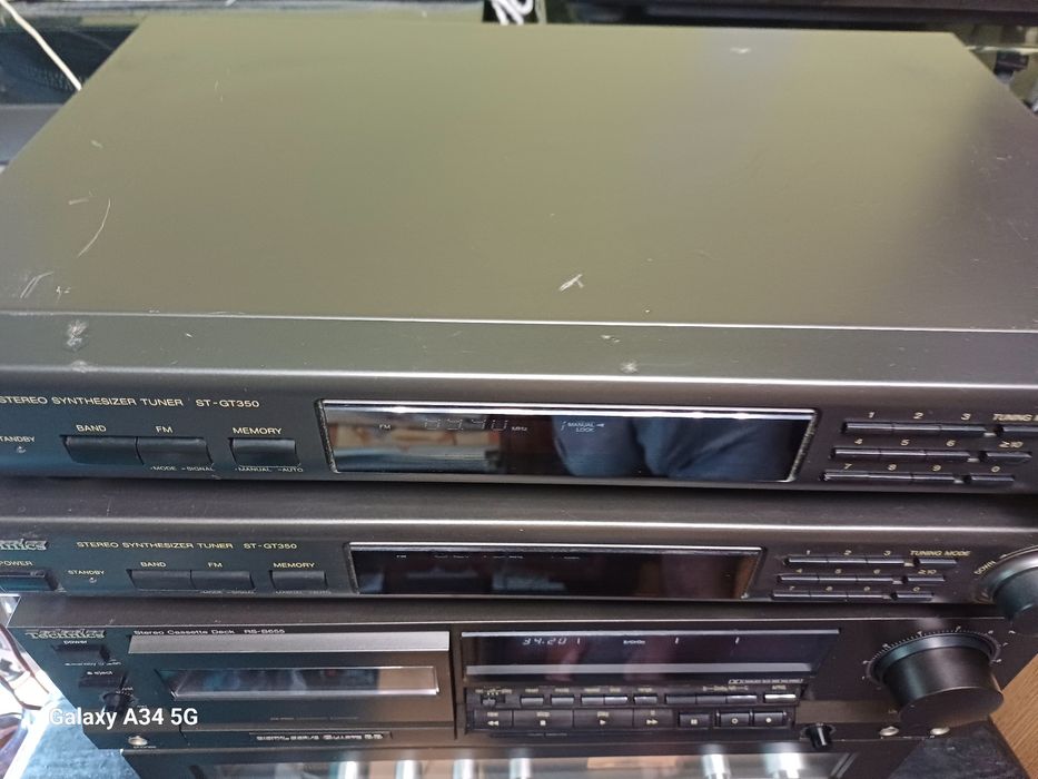 Technics st gt350 tuner radio oldschool