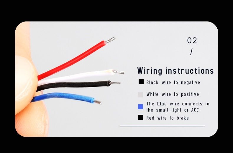 Lampa led F1 Stop frana Formula 1 Stop Frana Suplimentar ROSU F1