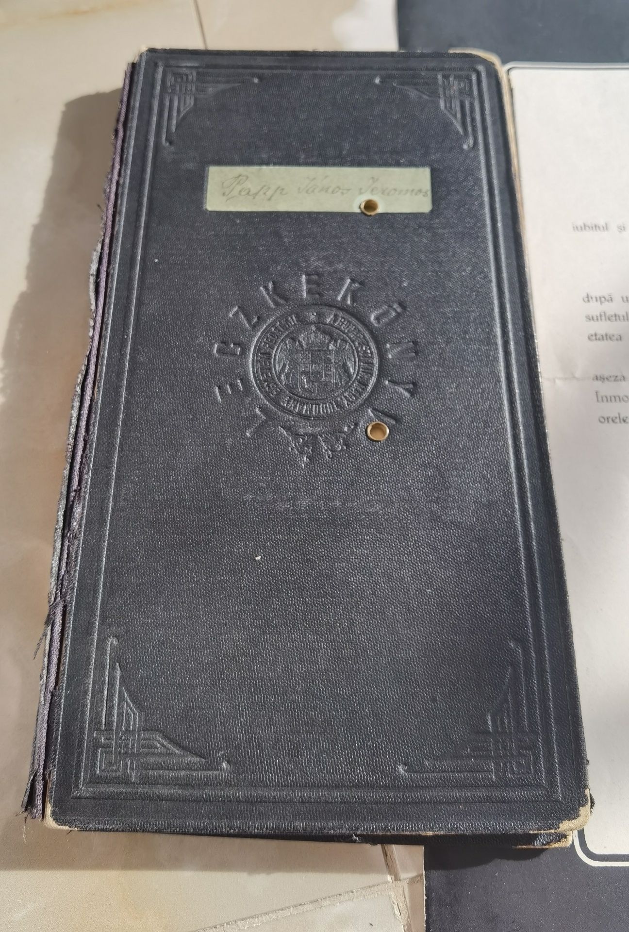 Diplomă de Licență Budapesta 1902