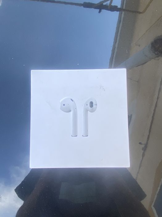 Air Pods 2 с гарантий запечатынный