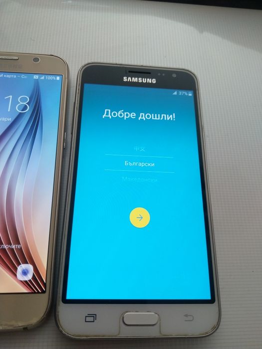 Samsung S6 и Samsung Galaxy J7 Prime
