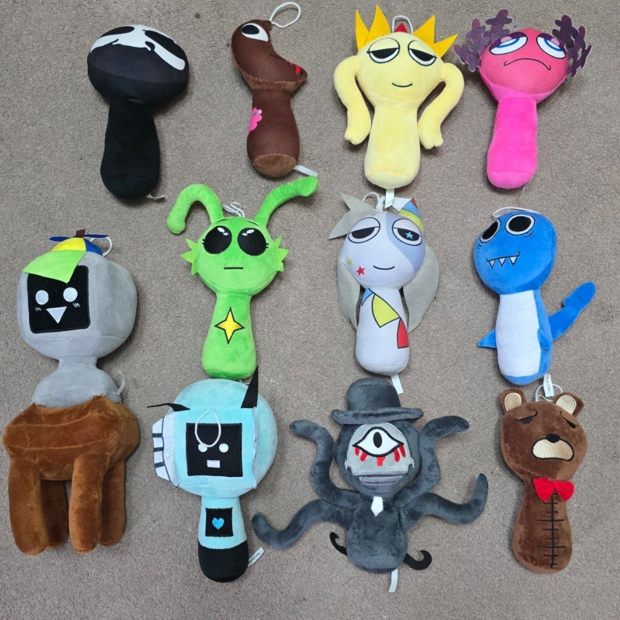 Мягкие игрушки (Sprunki)Спрунки 30 см.