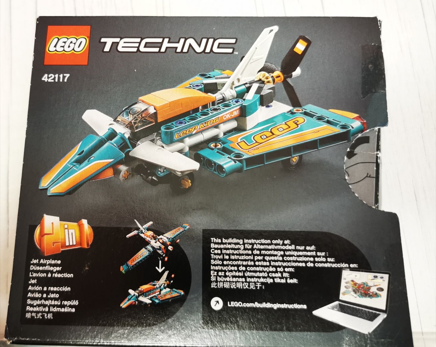 Lego Technic avion 2 in 1