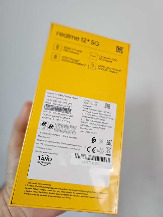 Realme 12 plus 512 gb sigilat la cutie.