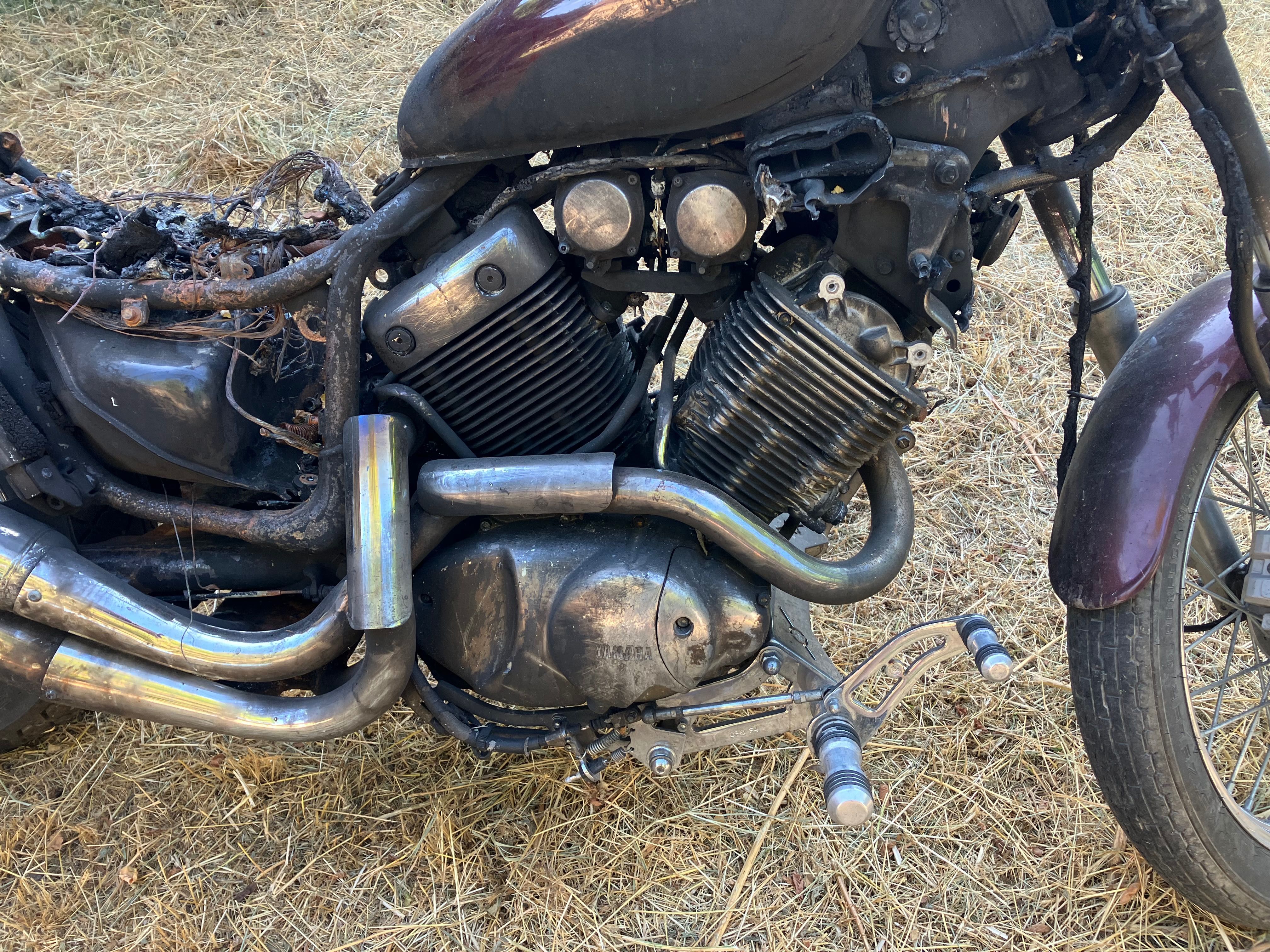 Yamaha Virago 535 92 г. На части