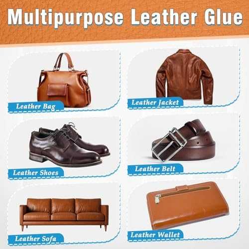Ново Лепило за кожени изделия – екстра здраво, многофункционално 60мл