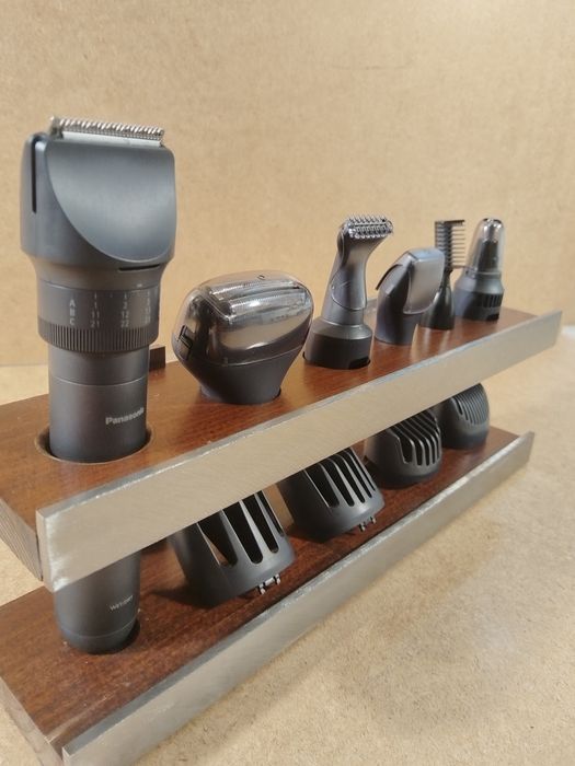 Decoratiune baie Panasonic MEN Care full lemn masiv/otel masiv