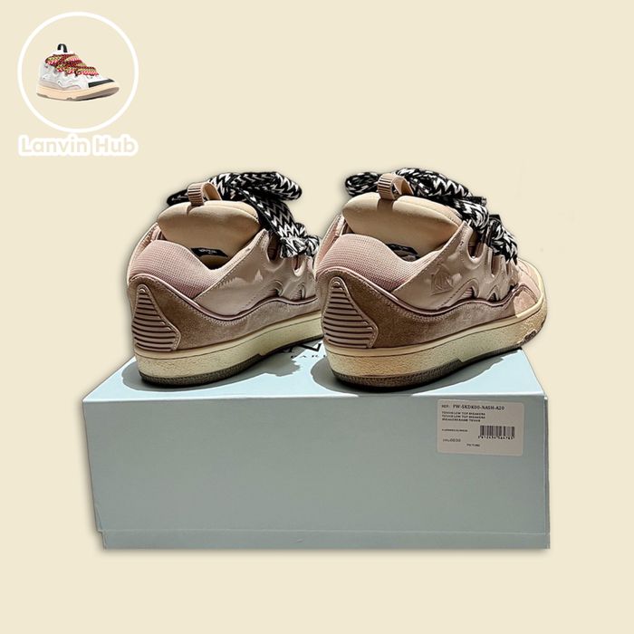 Lanvin Curb Sneakers Pink