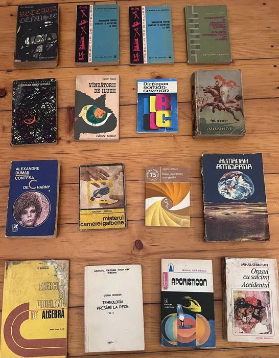 Vând cărți românești vechii și noi