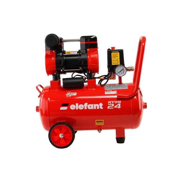 Compresor aer 24L ,900W , 8 bar ,150l/min ,  XY2824 , Elefant 12385