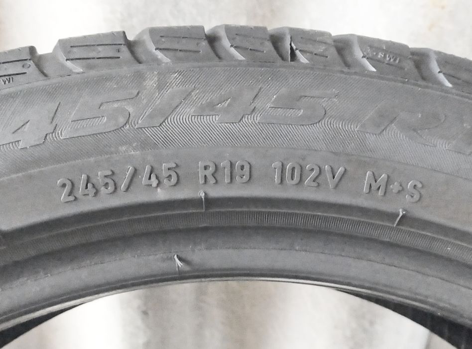 245/45 R19- BMW 5-F07 6-G32 7-G11,G12 X3-F25 X4-F26 iX1-U11, iX2-U10