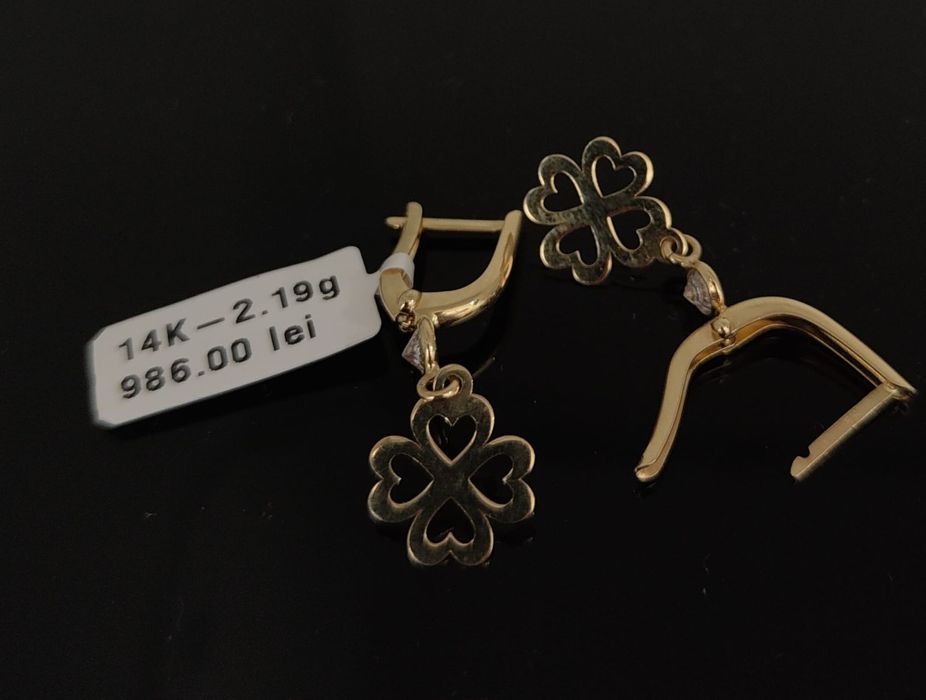 Cercei aur 14k 2.19gr