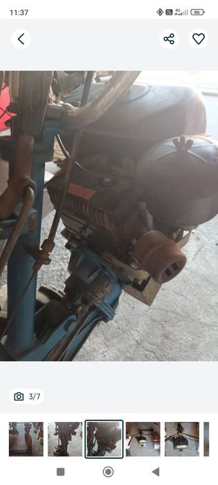 Freză solar benzina mașina tuns iarba